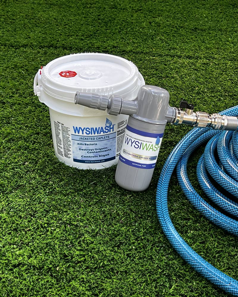 WYSIWASH yard sanitizer example photo.